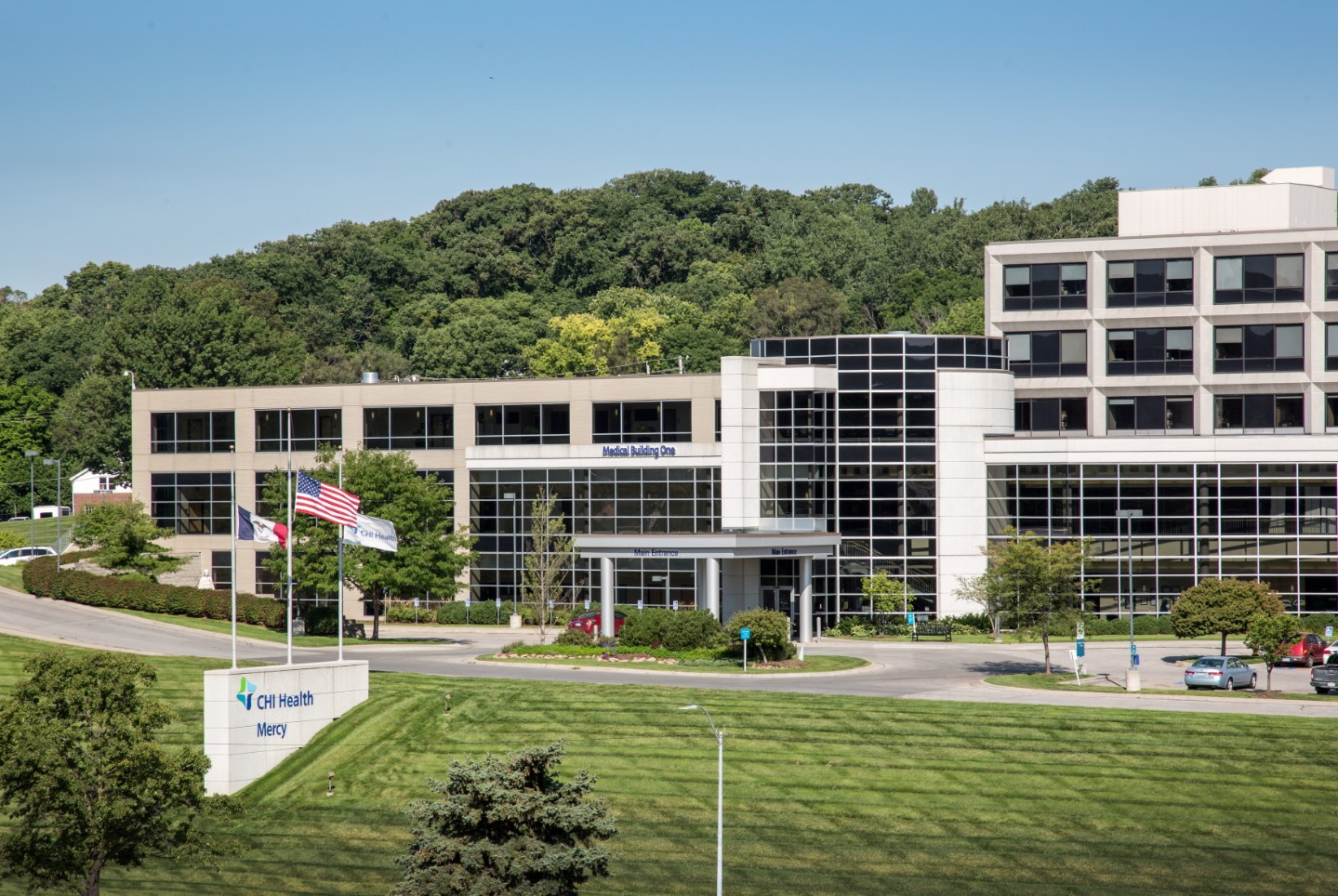 Exterior of CHI Health Mercy Council Bluffs