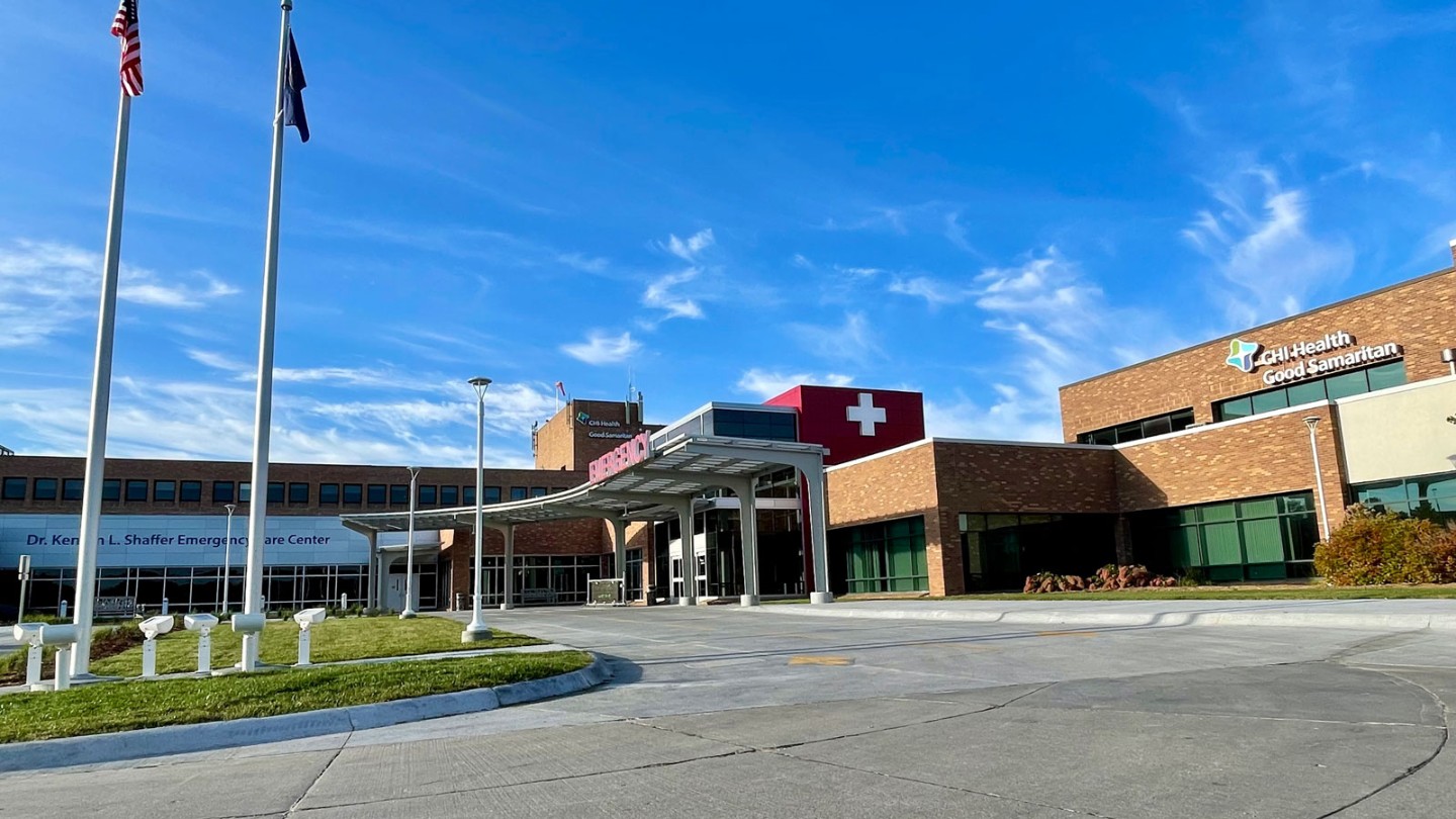 Exterior view of Good Samaritan Hospital