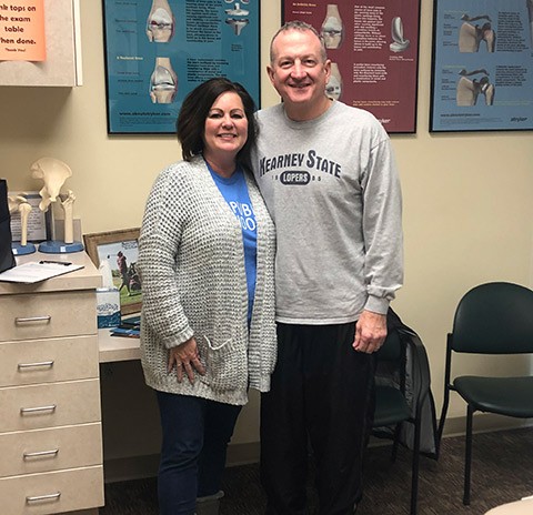 Orthopedic Patient Testimonials Jim Fiala and his wife